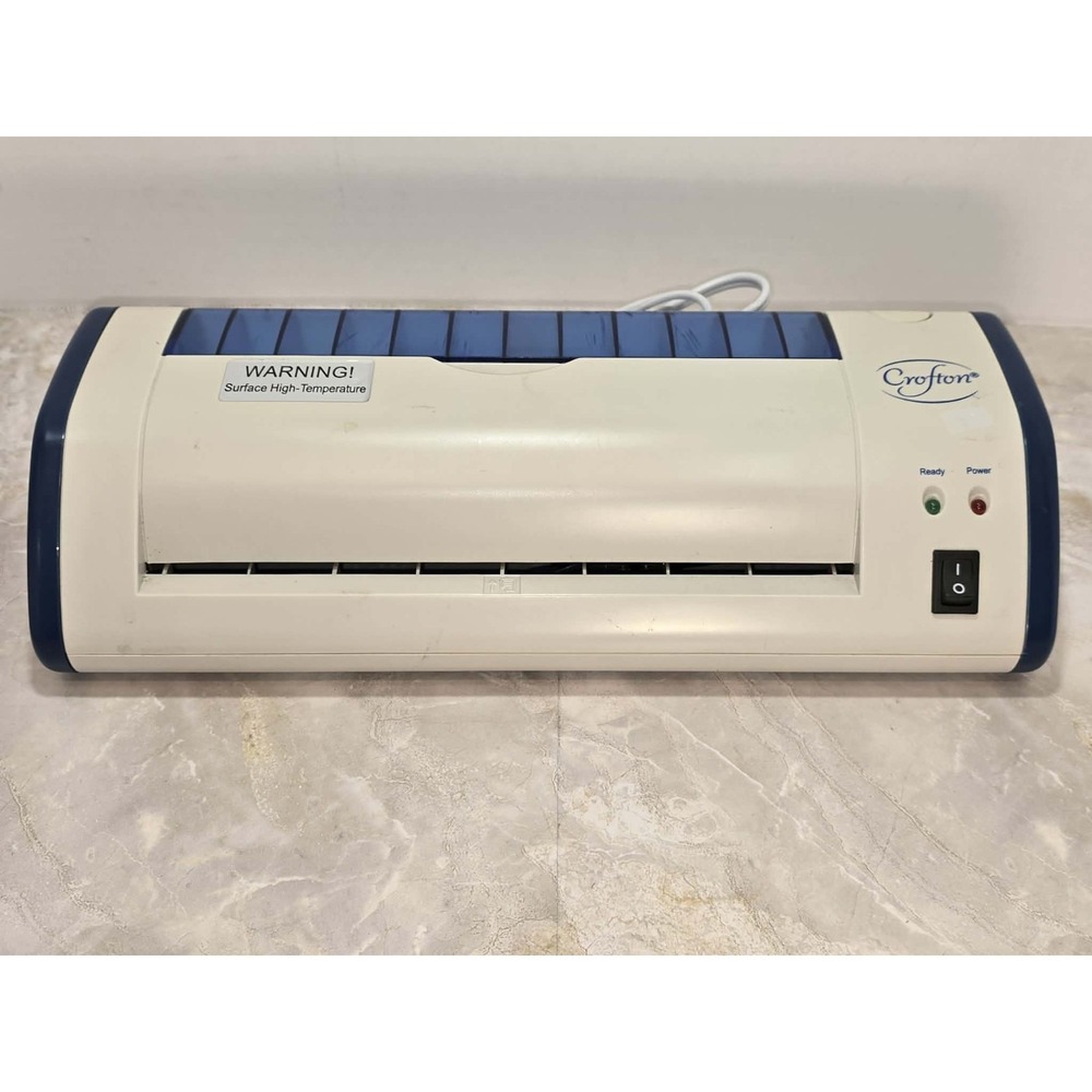 Crofton Laminator Machine GUC Tested Power On‎ Only Office Craft Tool 📄✨